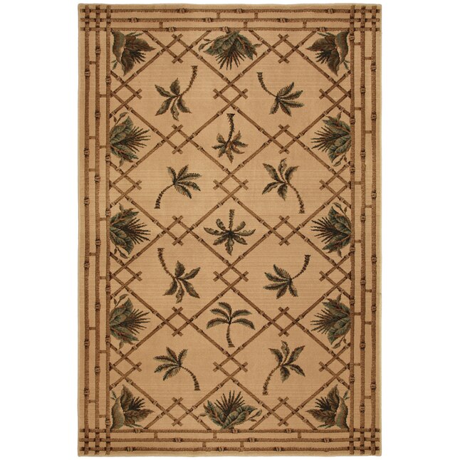 Mohawk Kaleidoscope Plantation Key - 5'3" X 7'10" Rectangular Olefin Southwest Brown Area Rug
