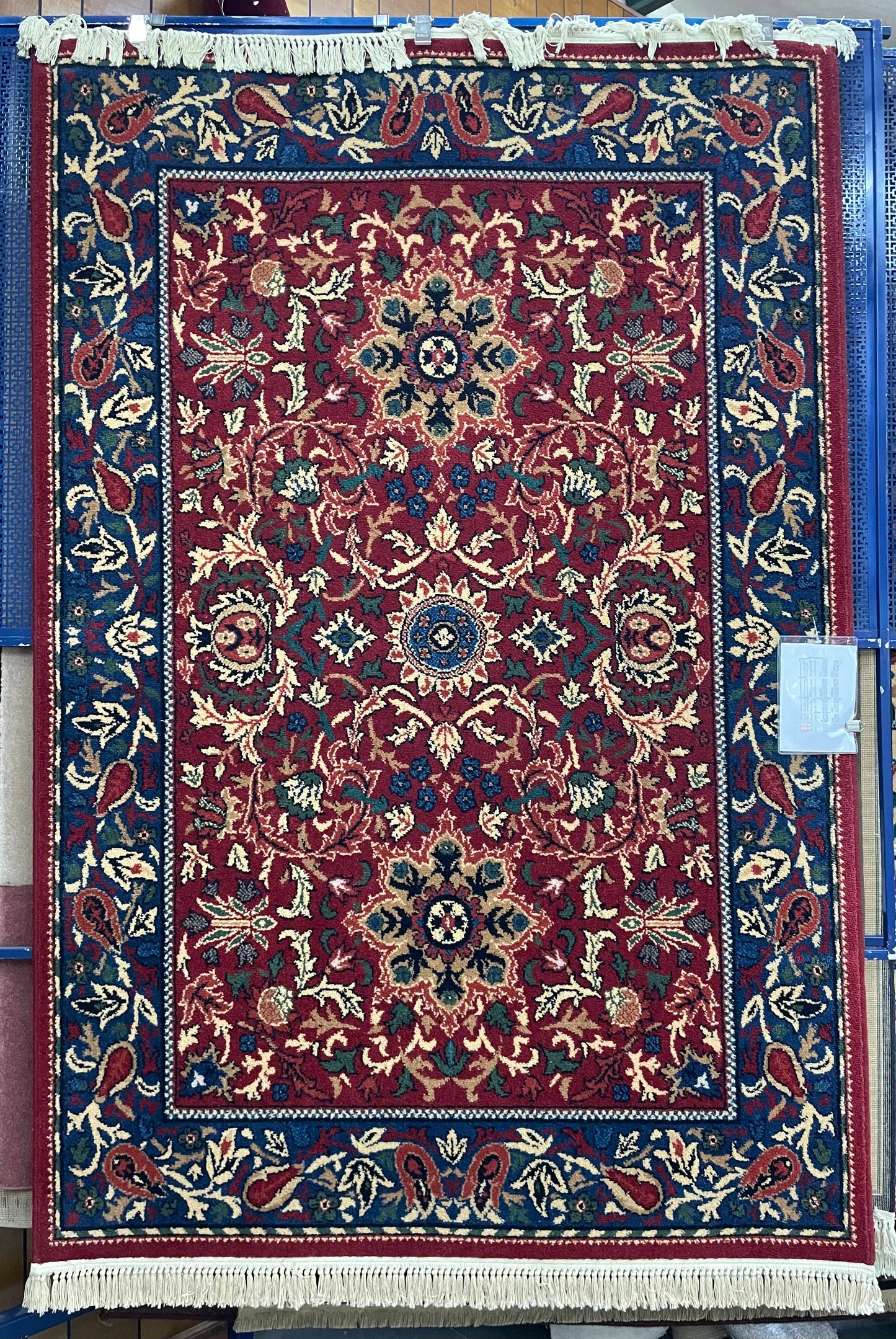 Mastercraft Courtland W. MO - 5'3" X 7'11" Rectangular Red Oriental Area Rug