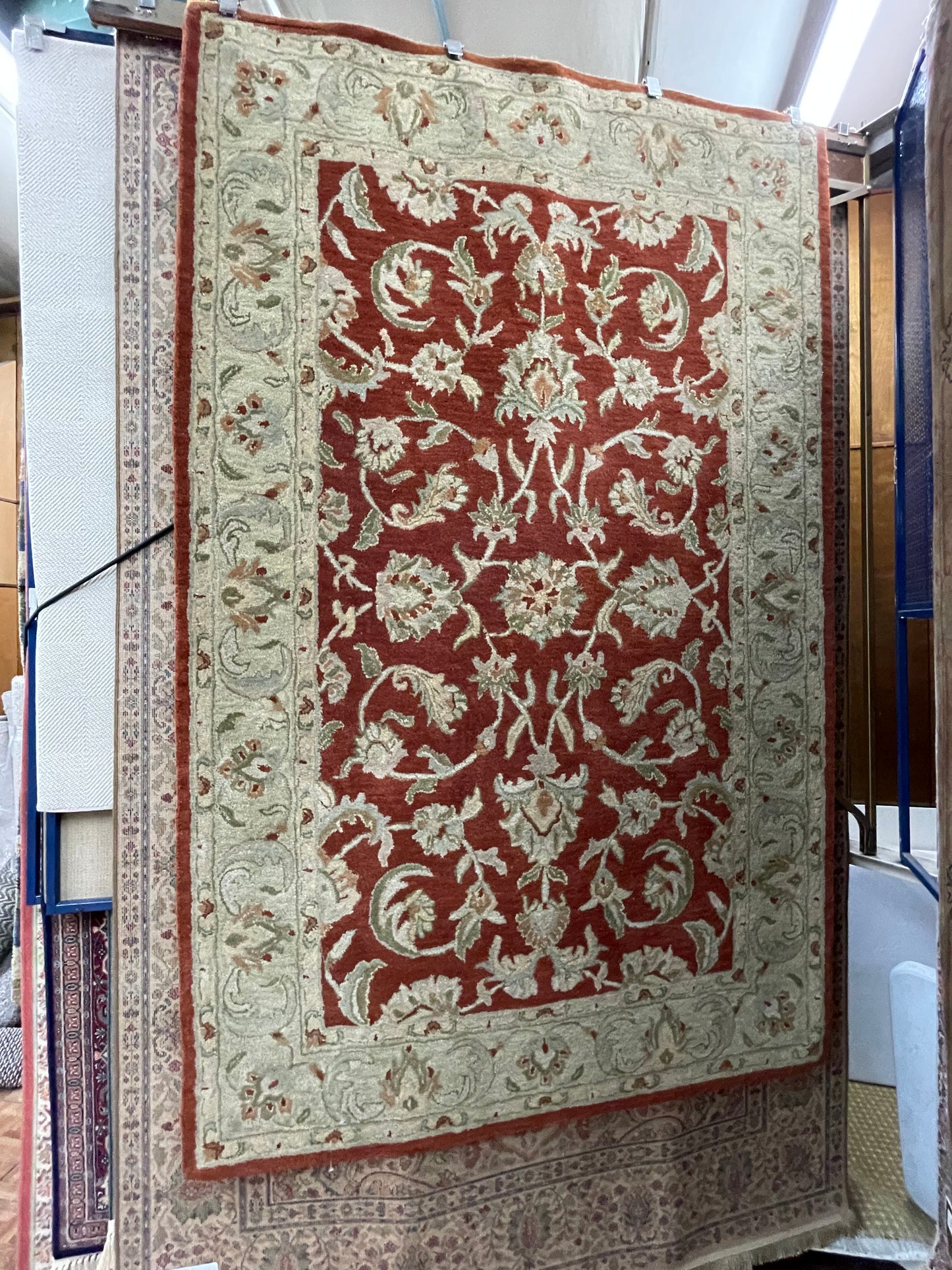 Kaleen Khazana Caroline Paprika - 5'0" X 7'9" Rectangular Wool Oriental Area Rug