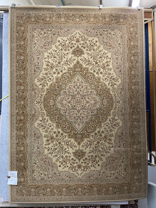 Concord Imperial Kars - 5'3" X 7'7" Rectangular Polypropylene Oriental Ivory Area Rug