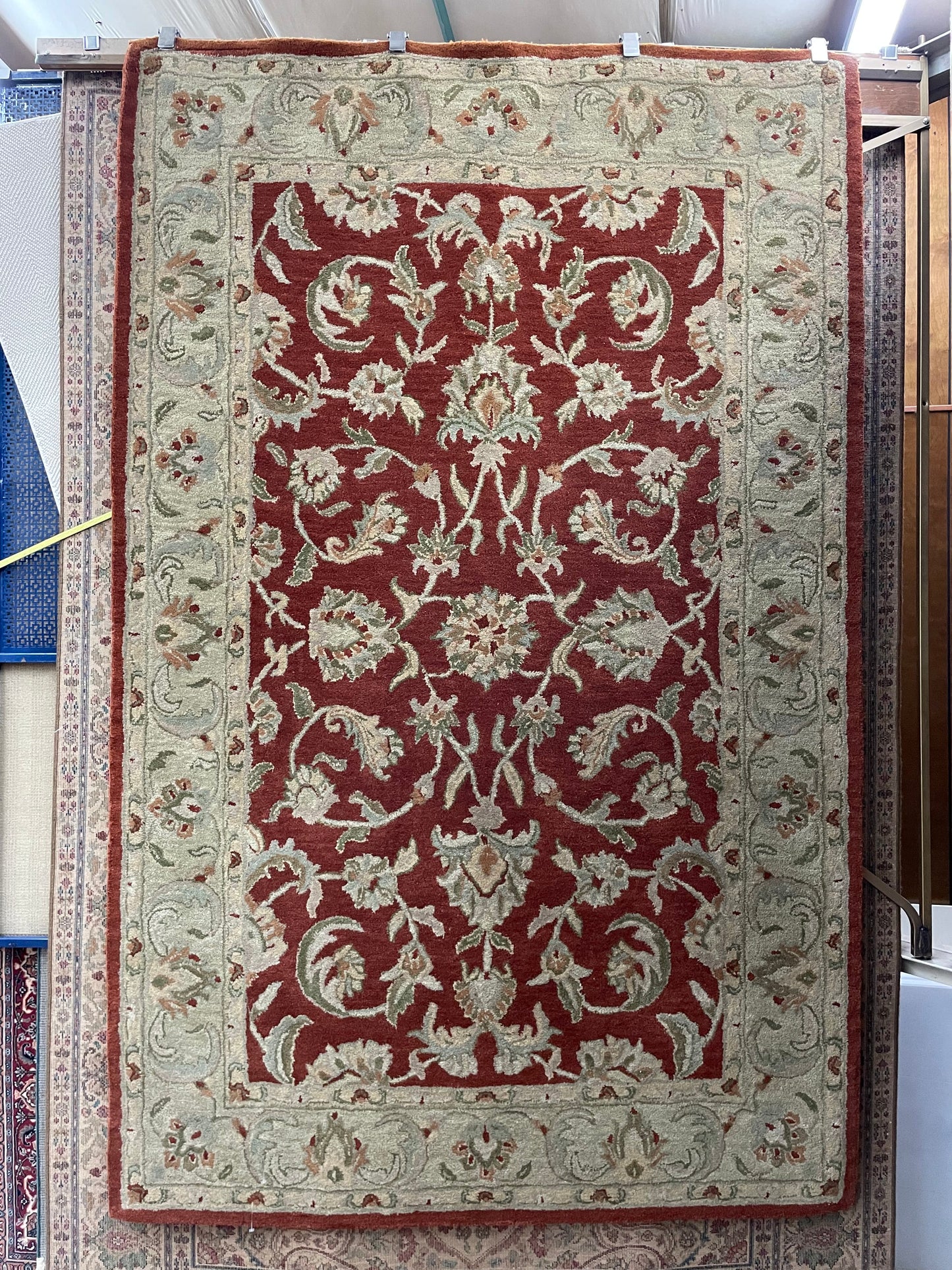 Kaleen Khazana Caroline Paprika - 5'0" X 7'9" Rectangular Wool Oriental Area Rug