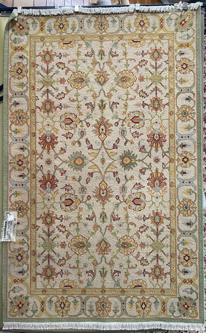 Masland Soumak Mahal 675 - 5'0" X 8'0" Rectangular Wool Oriental Beige Area Rug